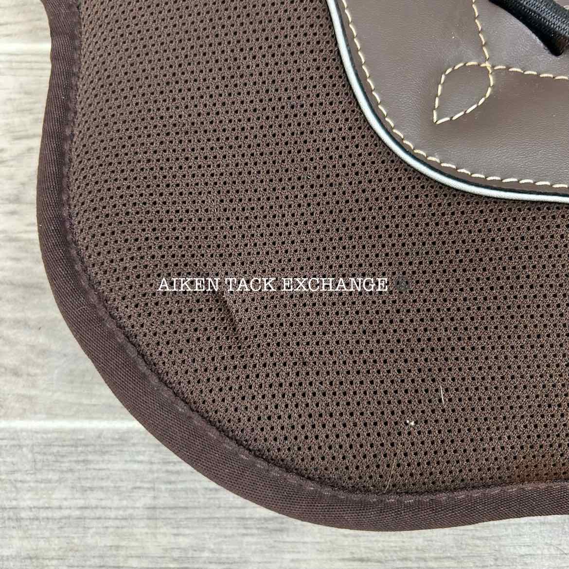 Pegasus Butterfly Rainer Dressage Girth, Brown, 28"