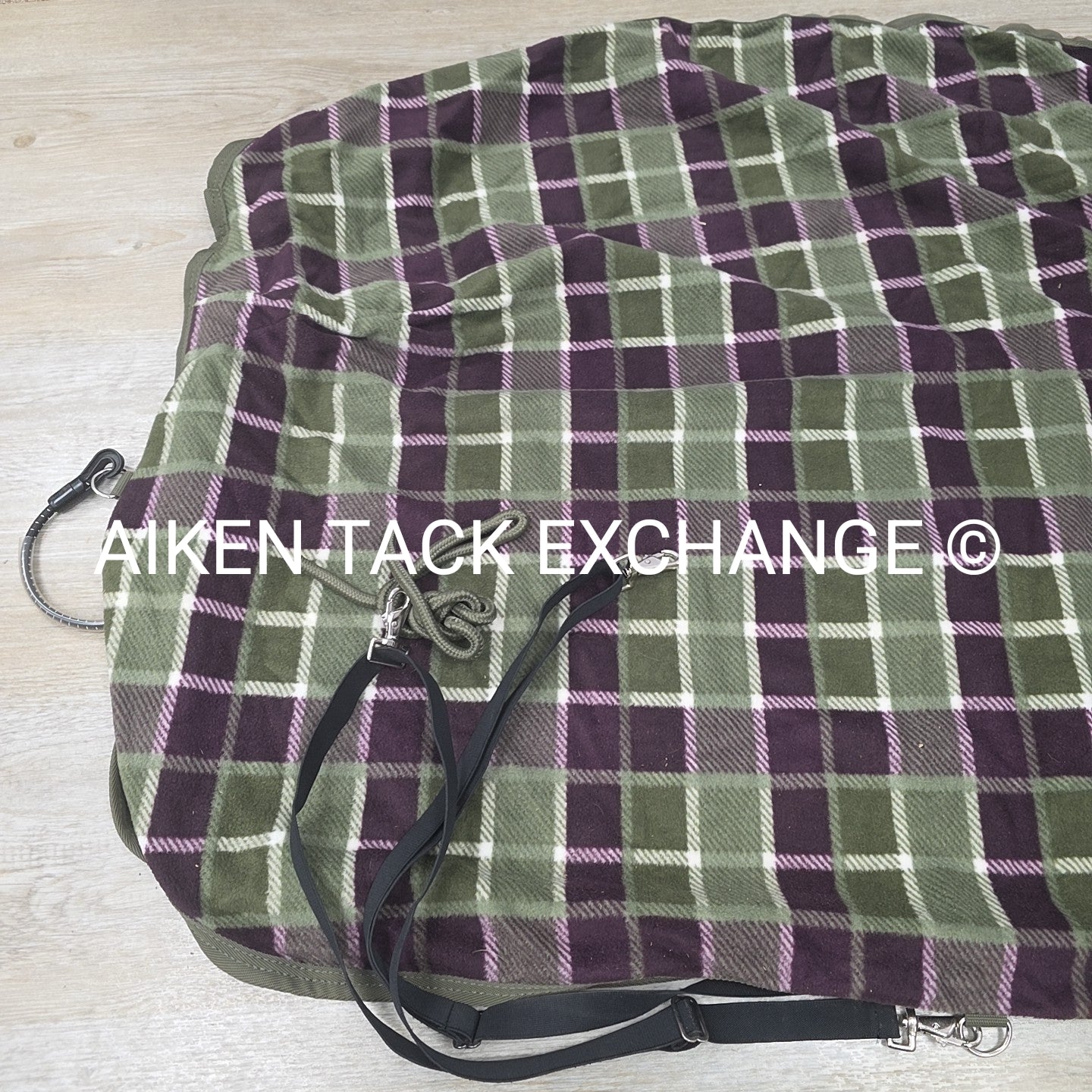 EOUS Plaid Fleece Cooler, 81"