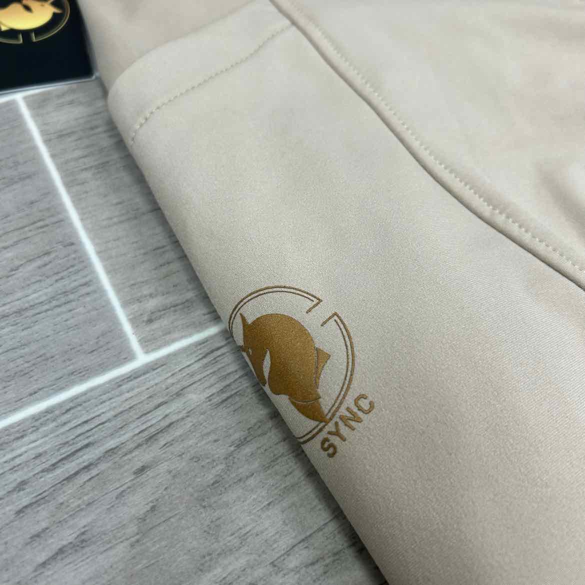 Sync Equestrian Winter Bliss Fleece Lined Full Seat Breeches, Size 30 R