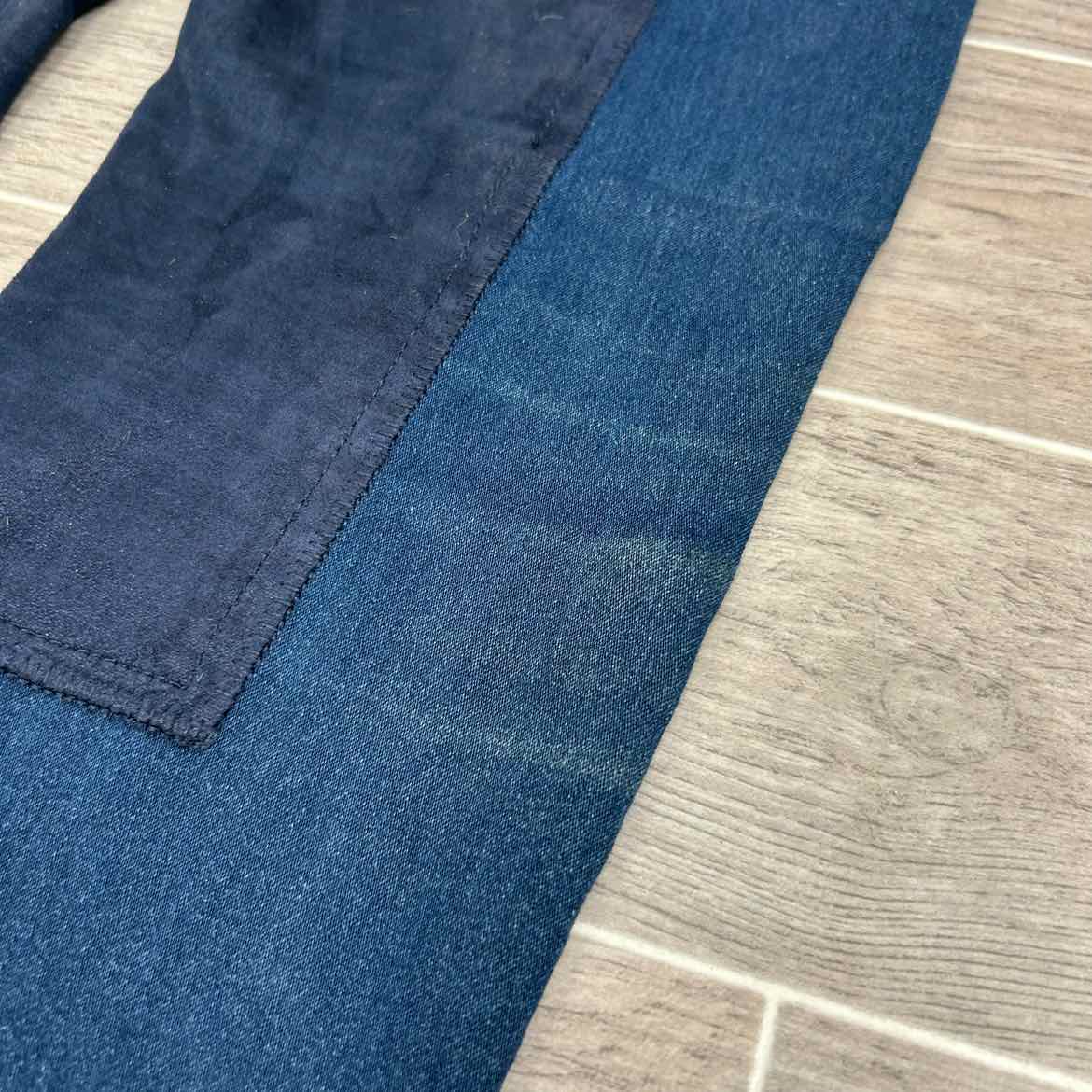 2KGrey Denim Full Seat Breeches, Size 30