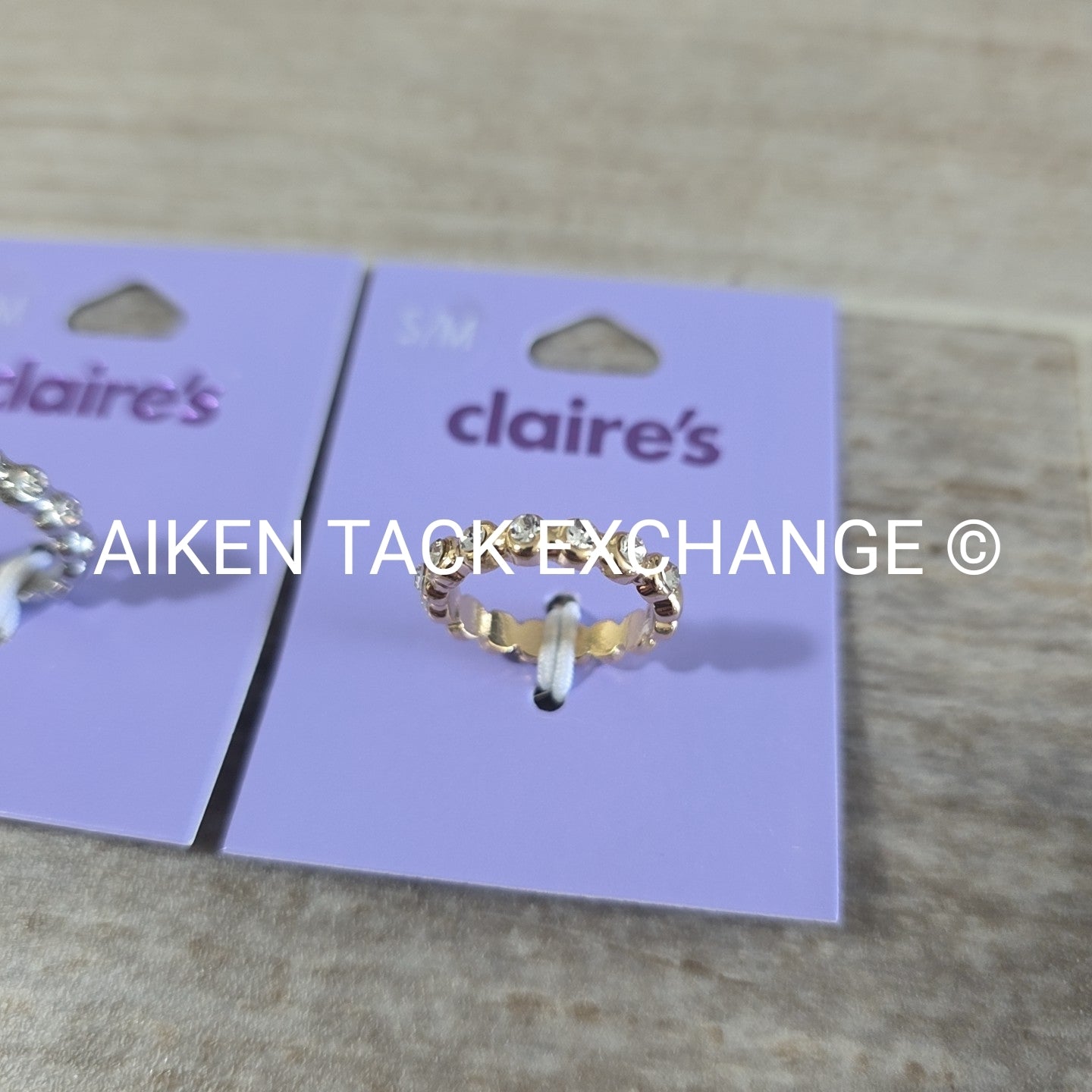 Claire's Rings (2) - Size S/M