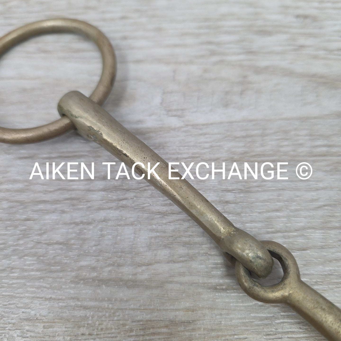 Herm Sprenger Single Joint Loose Ring Bradoon Bit 5.75"