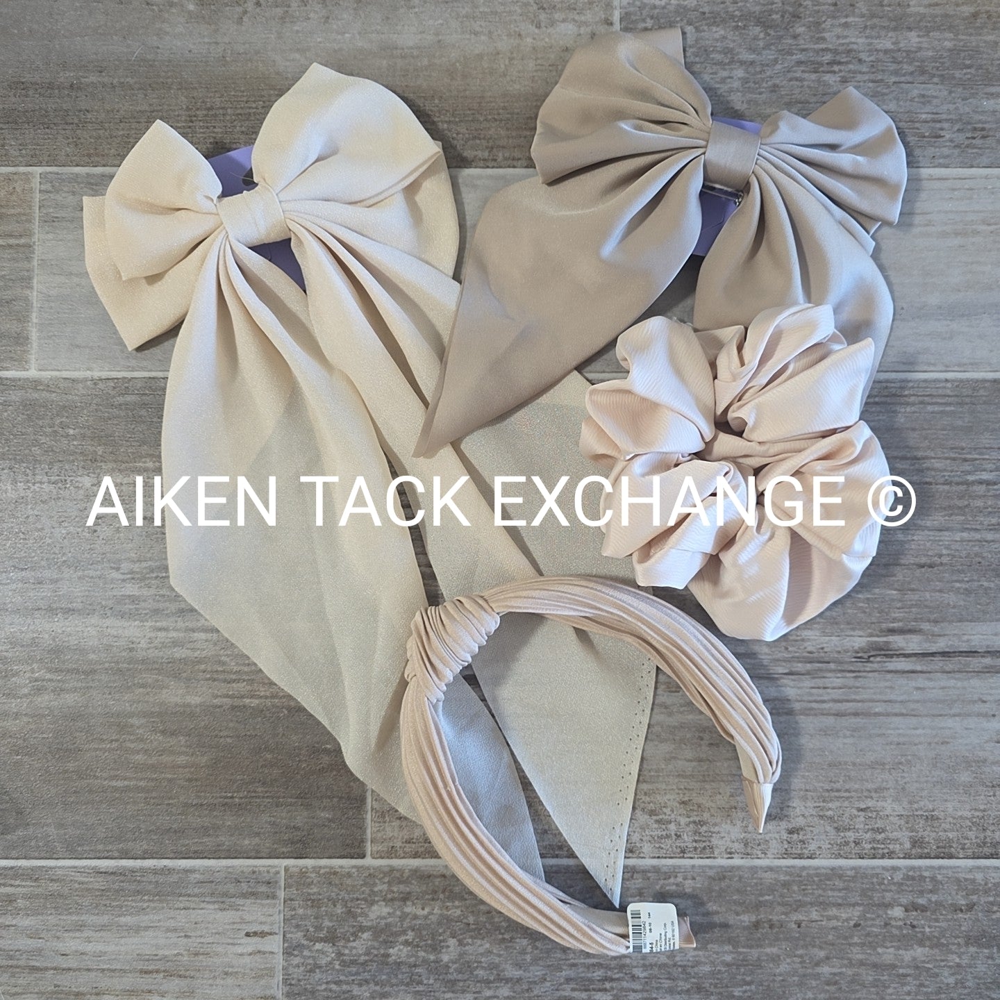 Claire's Hair Bundle - 2 Hair Clips, 1 Scrunchie, 1 Headband