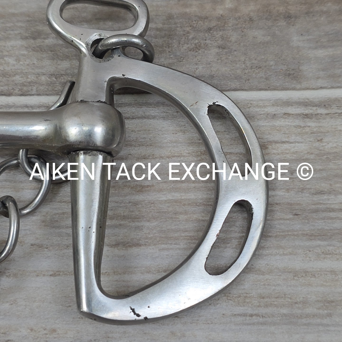 Mullen Mouth Uxeter Kimberwick Bit 6"