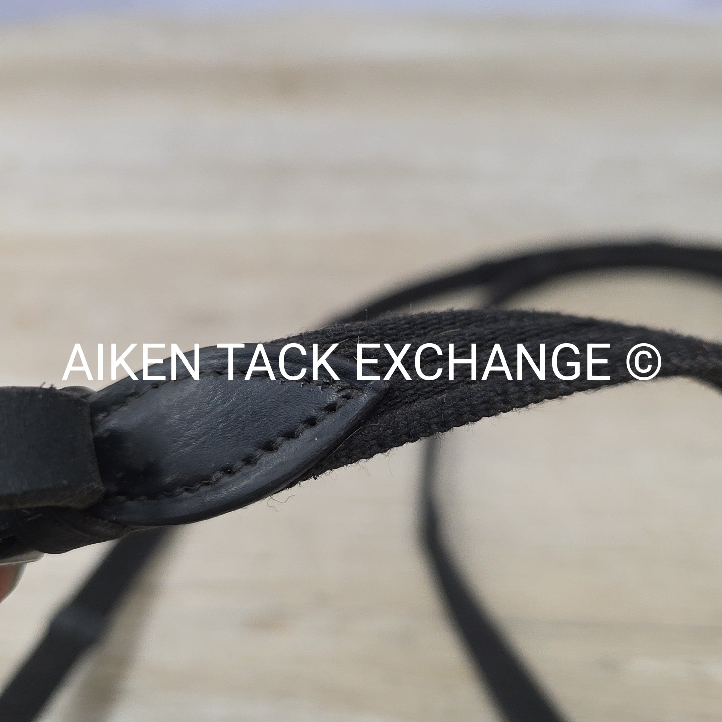 Kieffer Cotton Web Reins, Black, 60"