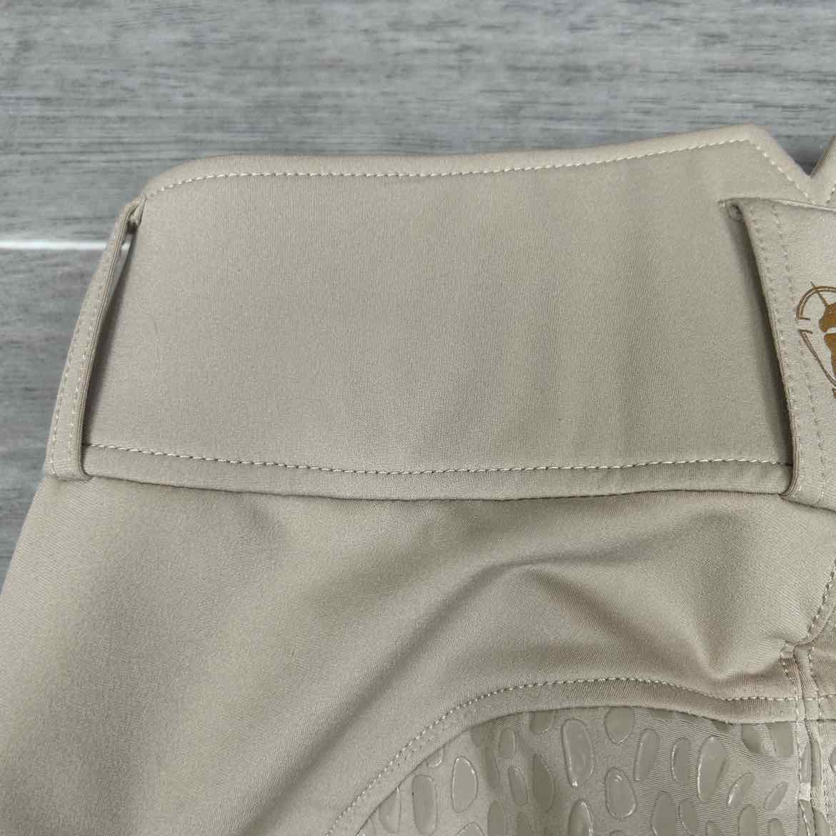 Sync Equestrian Winter Bliss Fleece Lined Full Seat Breeches, Size 30 R