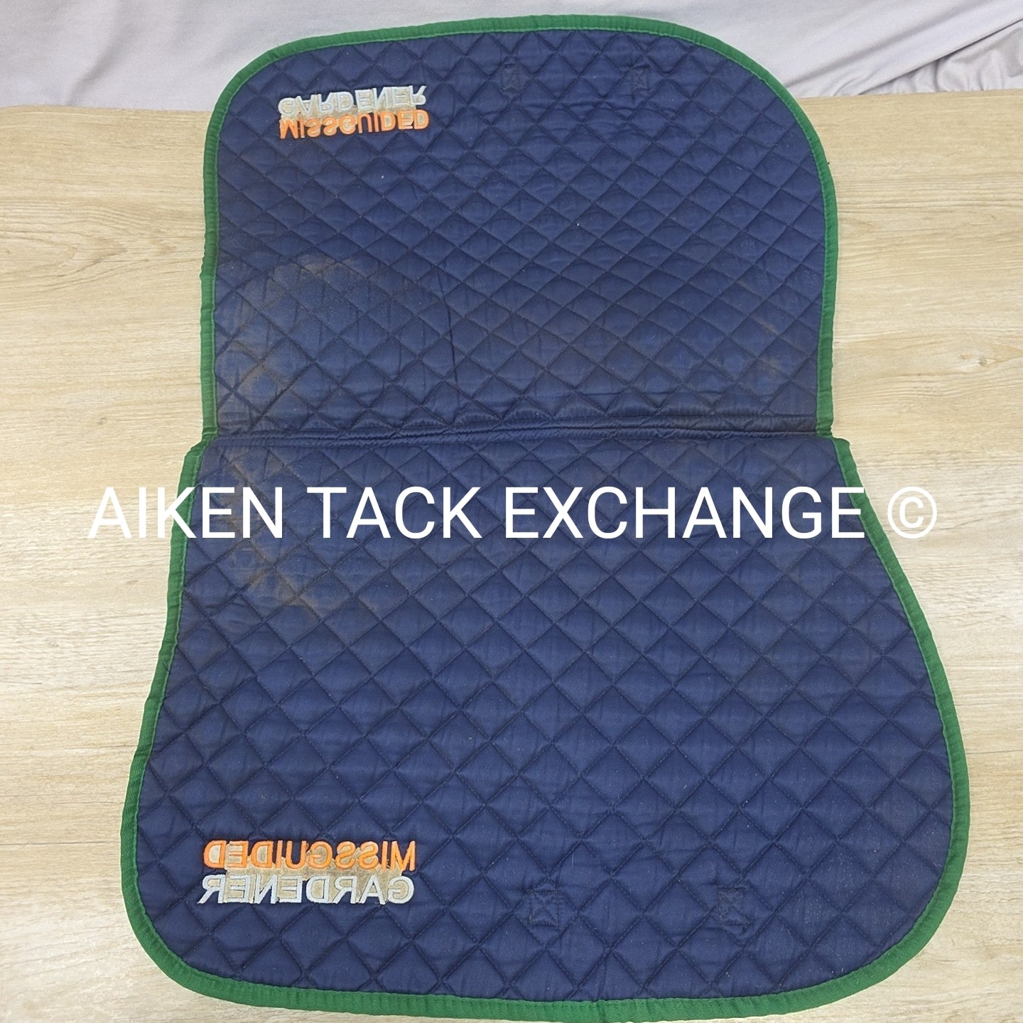 BARGAIN BUNDLE: 2 Dura-Tech All Purpose Saddle Pads (custom embroidery)