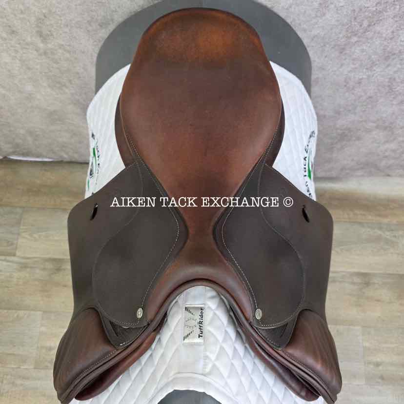 **SOLD** 2008 Antares Contact Jump Saddle, 17" Seat, 2N Flap, Medium Wide Tree, Foam Panes