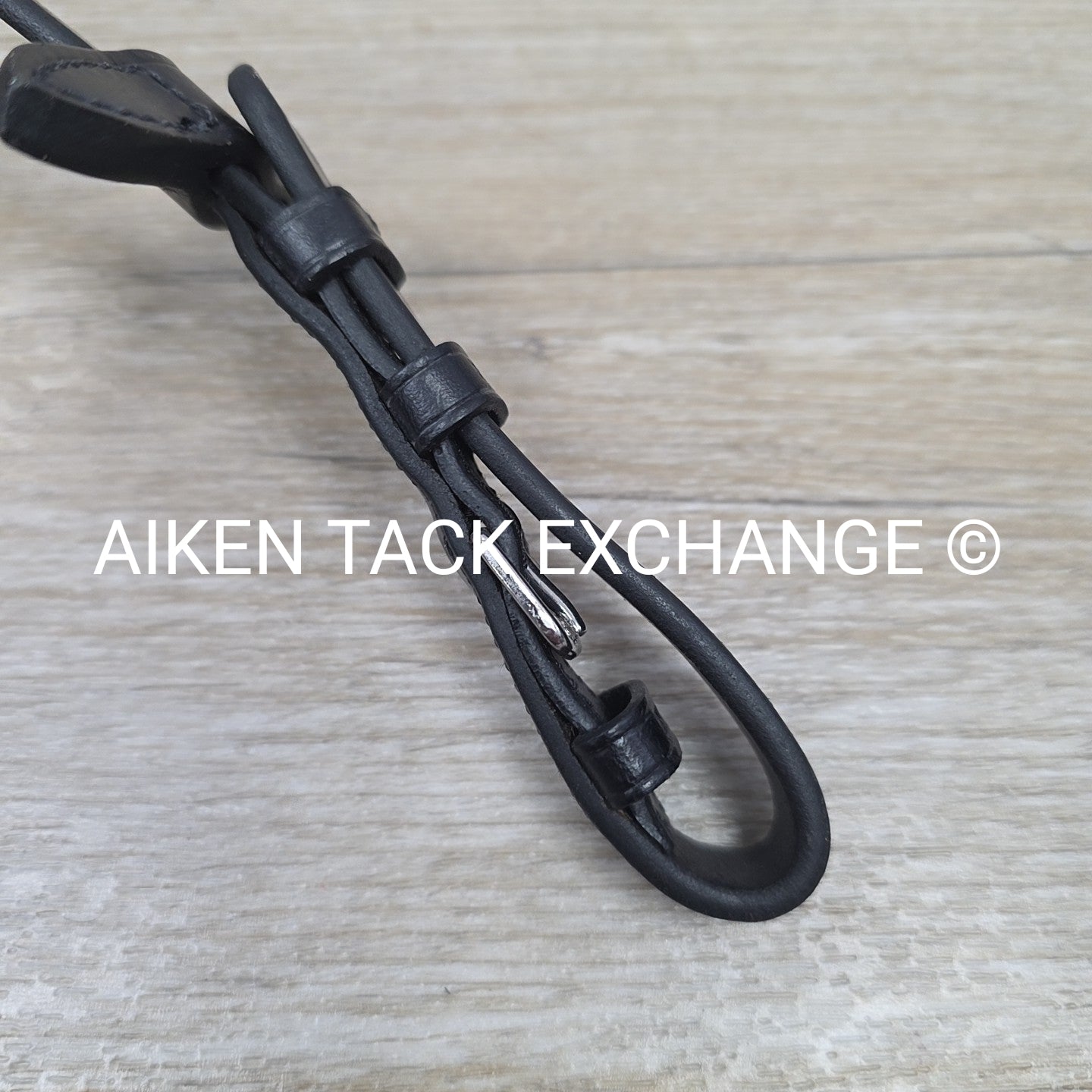 Keiffer Cotton Web Reins, Black, Size Full