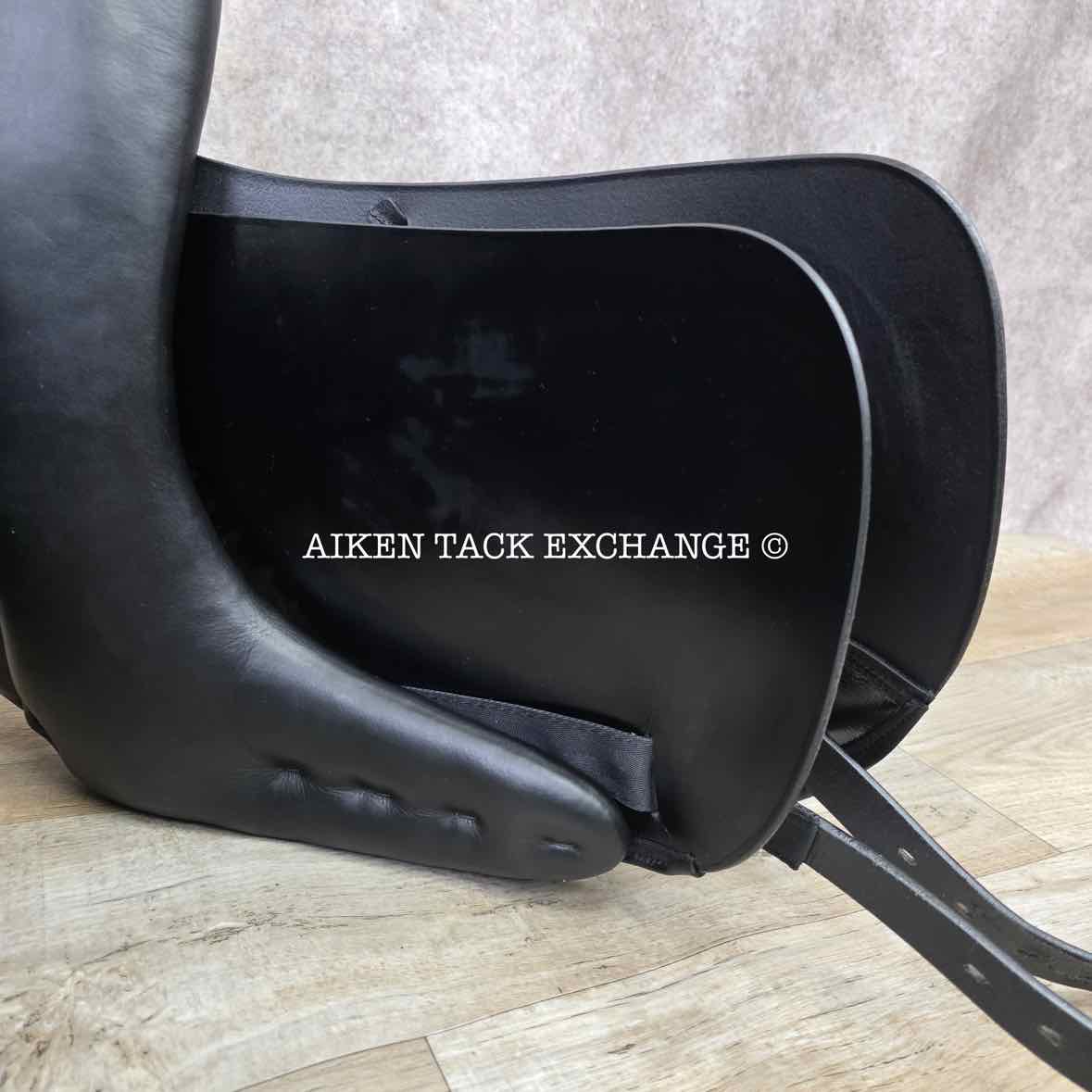 2014 Amerigo Vega Dressage Saddle, 17" Seat, Medium Wide, Wool Flocked Panels