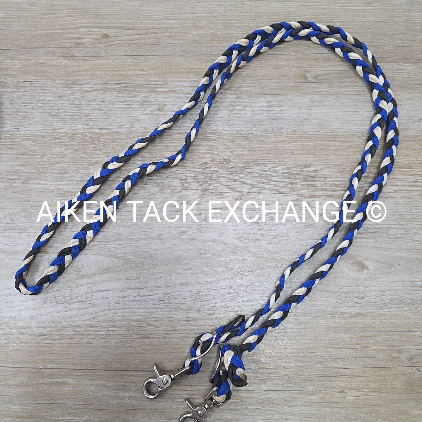 Paracord Braided Browband Headstall with Matching Reins