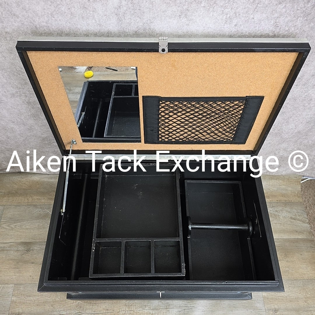 Wooden Tack Trunk on Wheels - 32" L x 22" H x 20" W