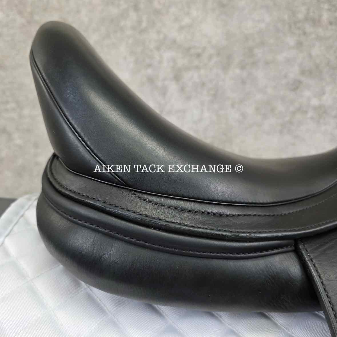 2021 Prestige X-D2 K Zero Dressage Saddle, 18" Seat, Medium Tree, Wool Flocked Panels