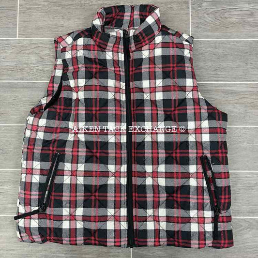 Vera Bradley Quilted Puffer Vest, Size Medium