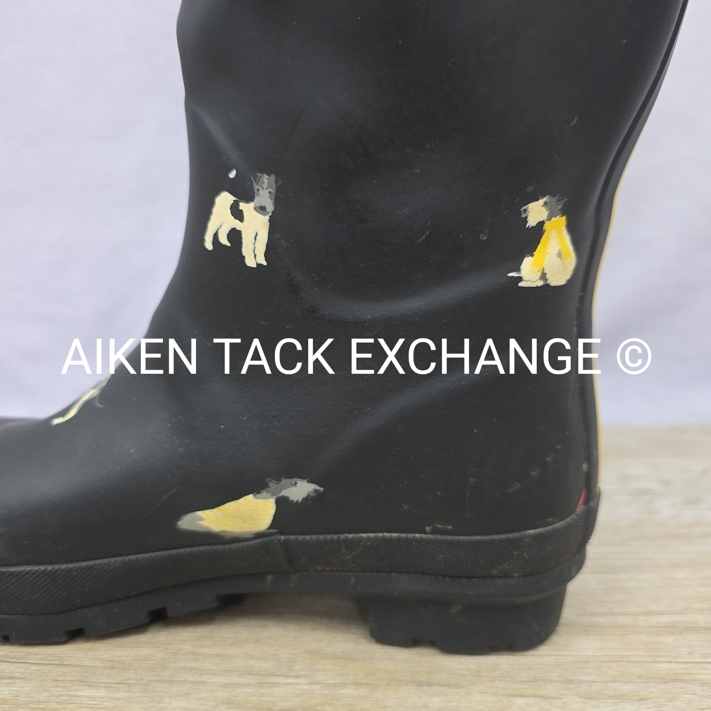 Joules Printed Tall Waterproof Wellies