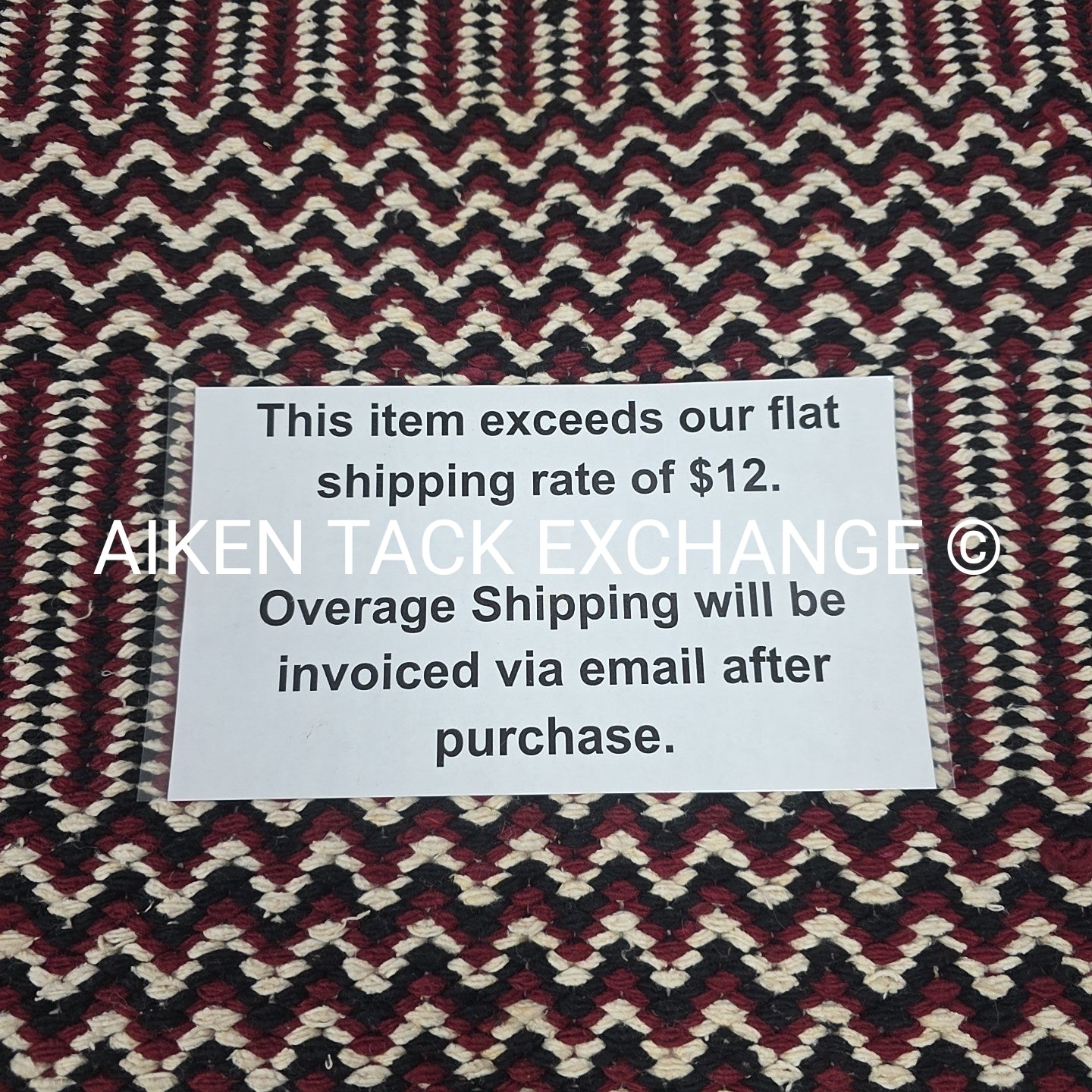 Mayatex Western Saddle Blanket