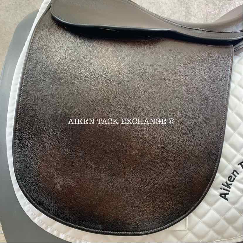 2017 Shively MMX Cut-Back Saddle Seat Show Saddle, 20" Seat, Adjustable Stirrup Bars