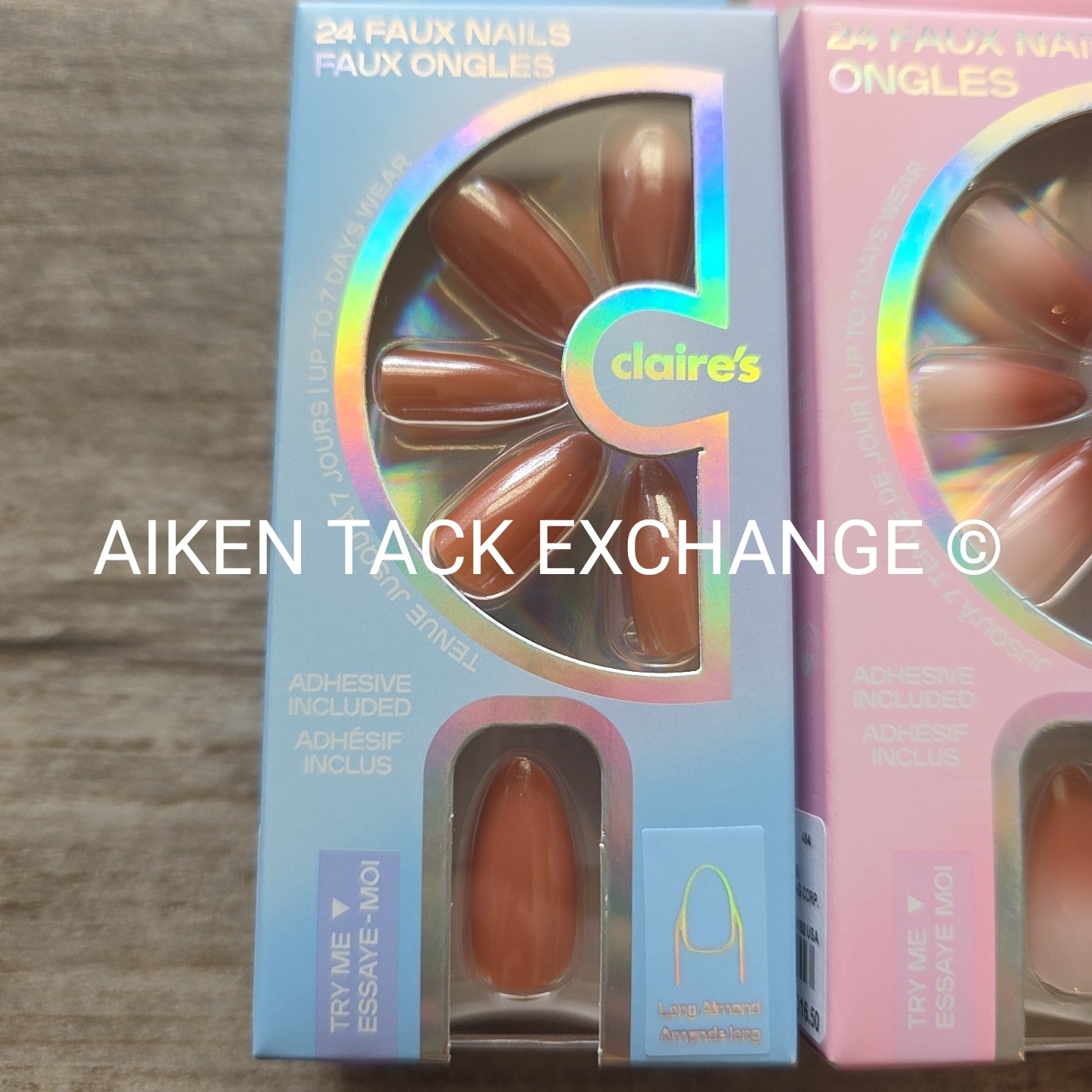 Claire's Press-On Nails (2 Sets) - 24 Count Each (48 Total)