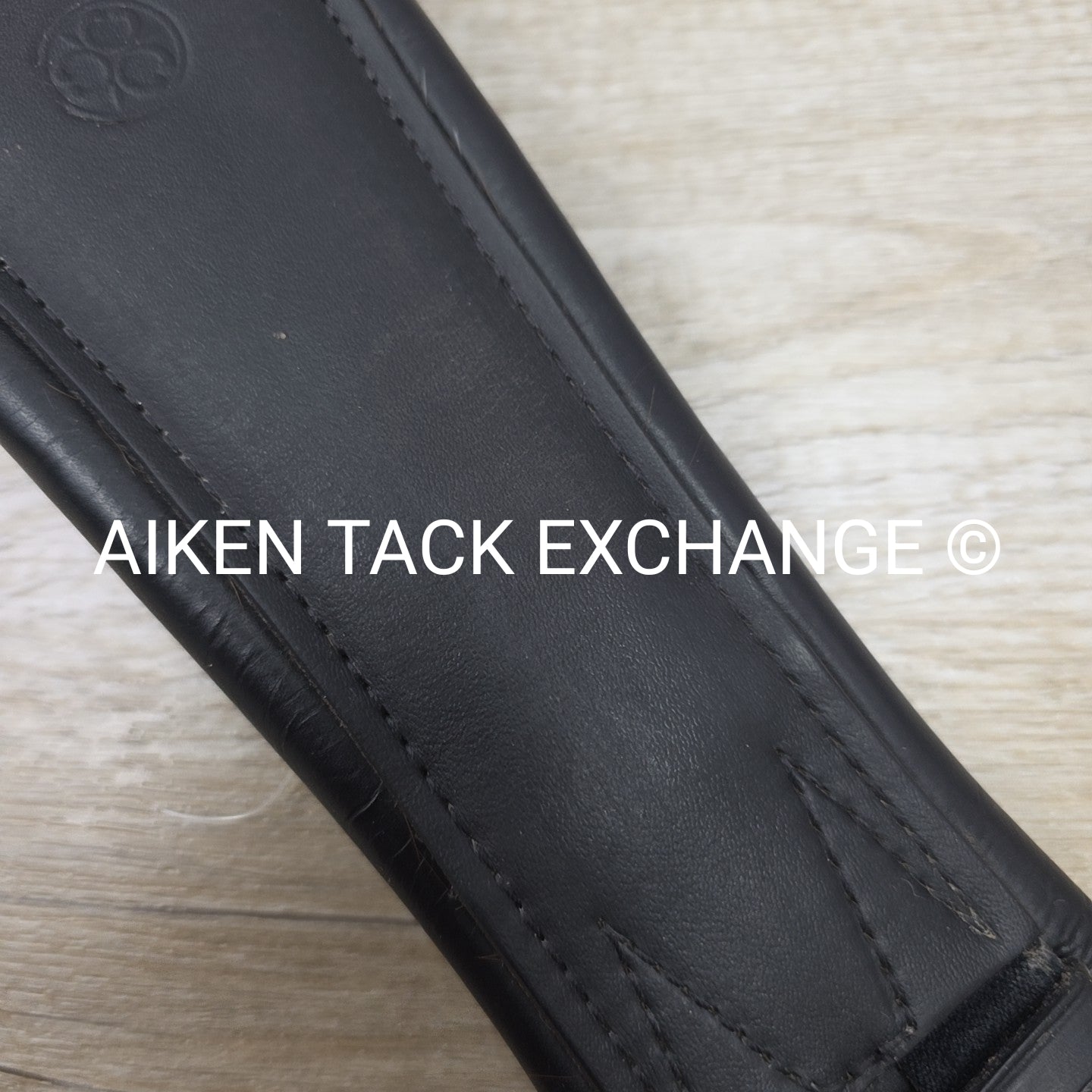 Trilogy Padded Leather Contour Girth, Black, 26"