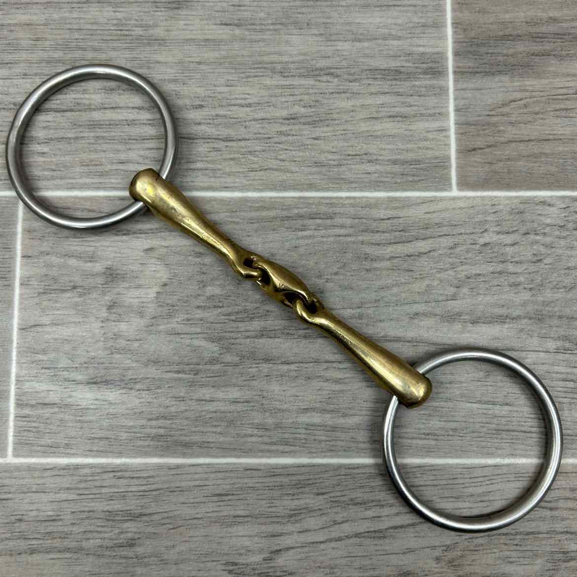 Herm Sprenger Aurigan KK Ultra Double Joint Loose Ring Bit 5.5"