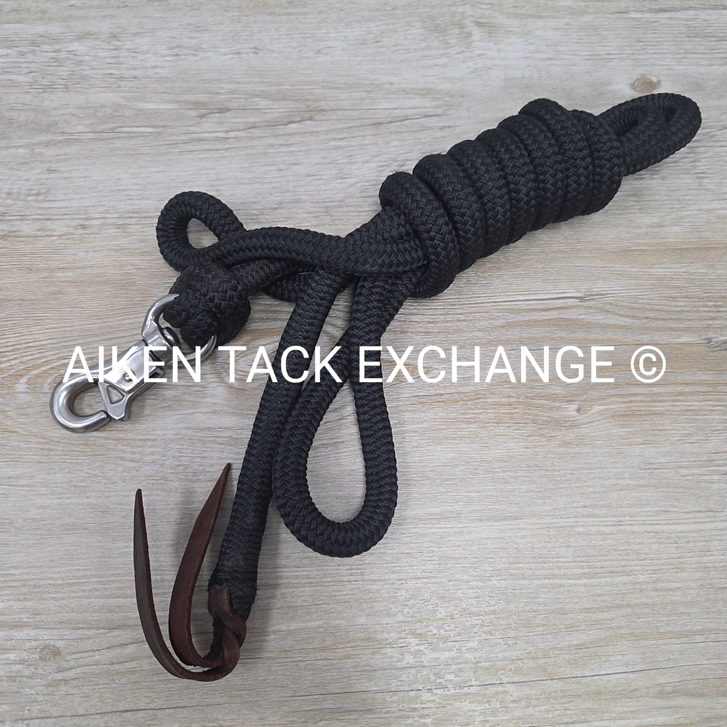 Lead Rope with Leather Popper