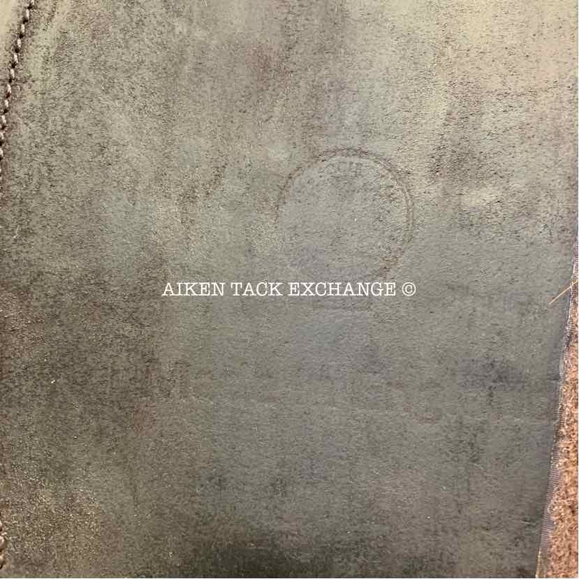 Detente by Advanced Saddle Fit Hadley Jump Saddle, 18" Seat, MW/W Tree, Wool Flocked Panels