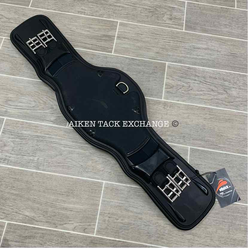 eQuick ePearl Dressage Girth, Black, 24"