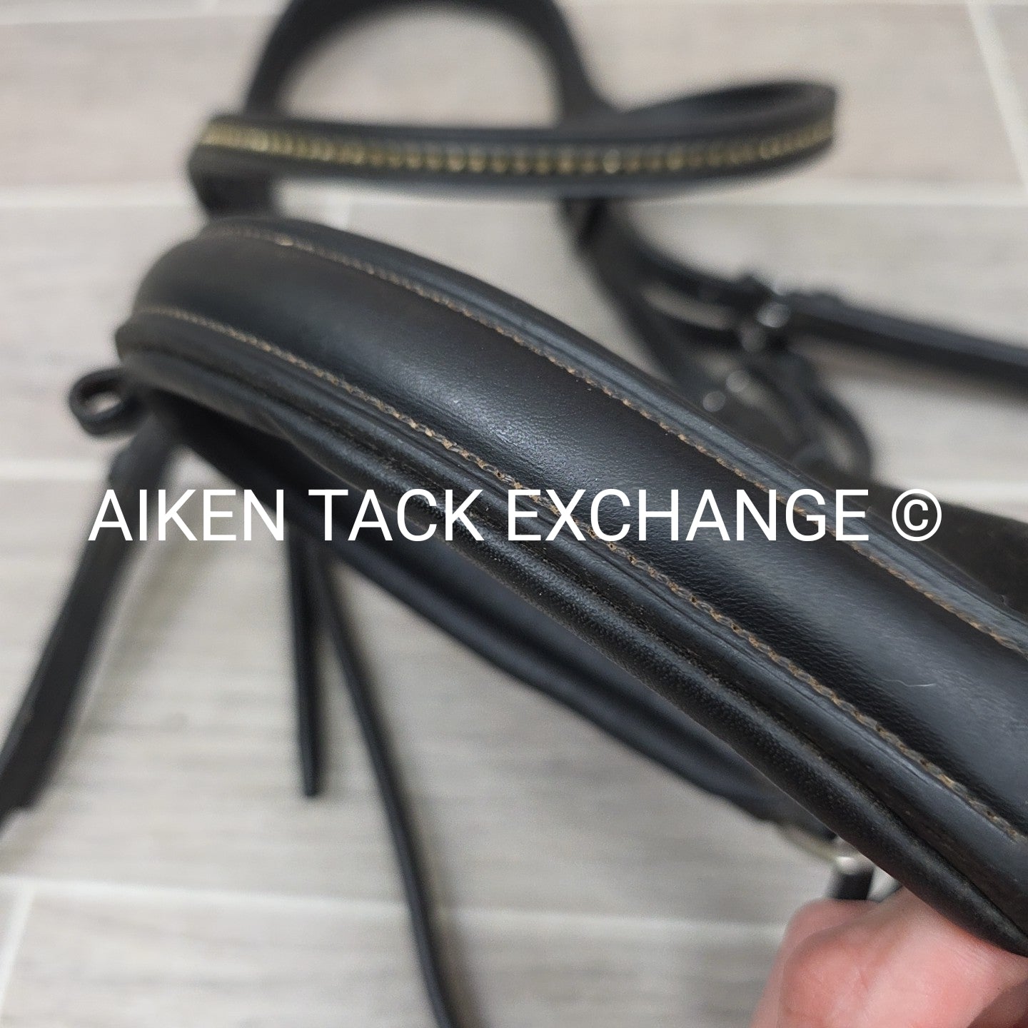 Passier & Sohn Fortuna Bridle, No Reins, Missing Flash Strap, Black, Size Full