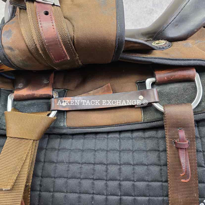 Big Horn 288 Cushion Flex Western Saddle, 16" Seat, Wide Flex Tree - Full QH Bars