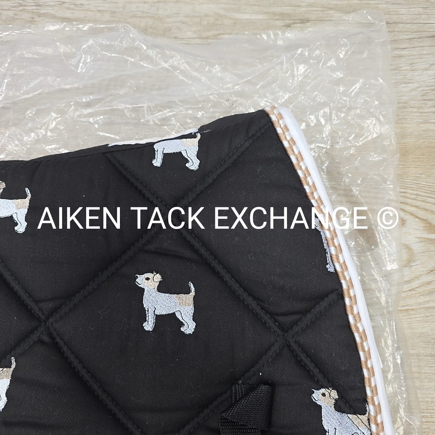 Lettia Jack Russell Embroidered All Purpose Saddle Pad