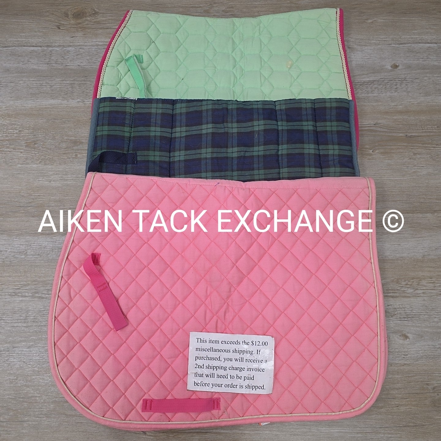 BARGAIN BUNDLE: Centaur, Wilker's, & JT International All Purpose Saddle Pads