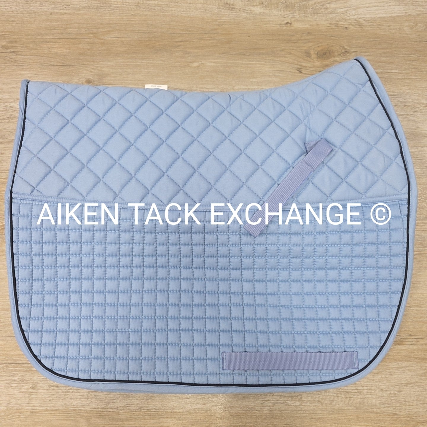 PRI Continental Double Back Dressage Saddle Pad, Cotton Quilt w/ Fleece Lining