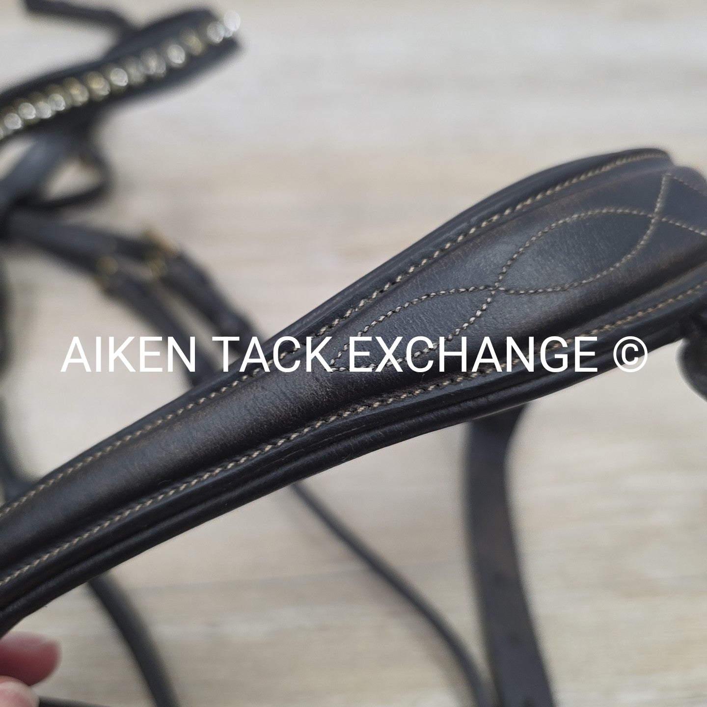 Dy'on Anatomic Bridle w/ Matching Reins, Full