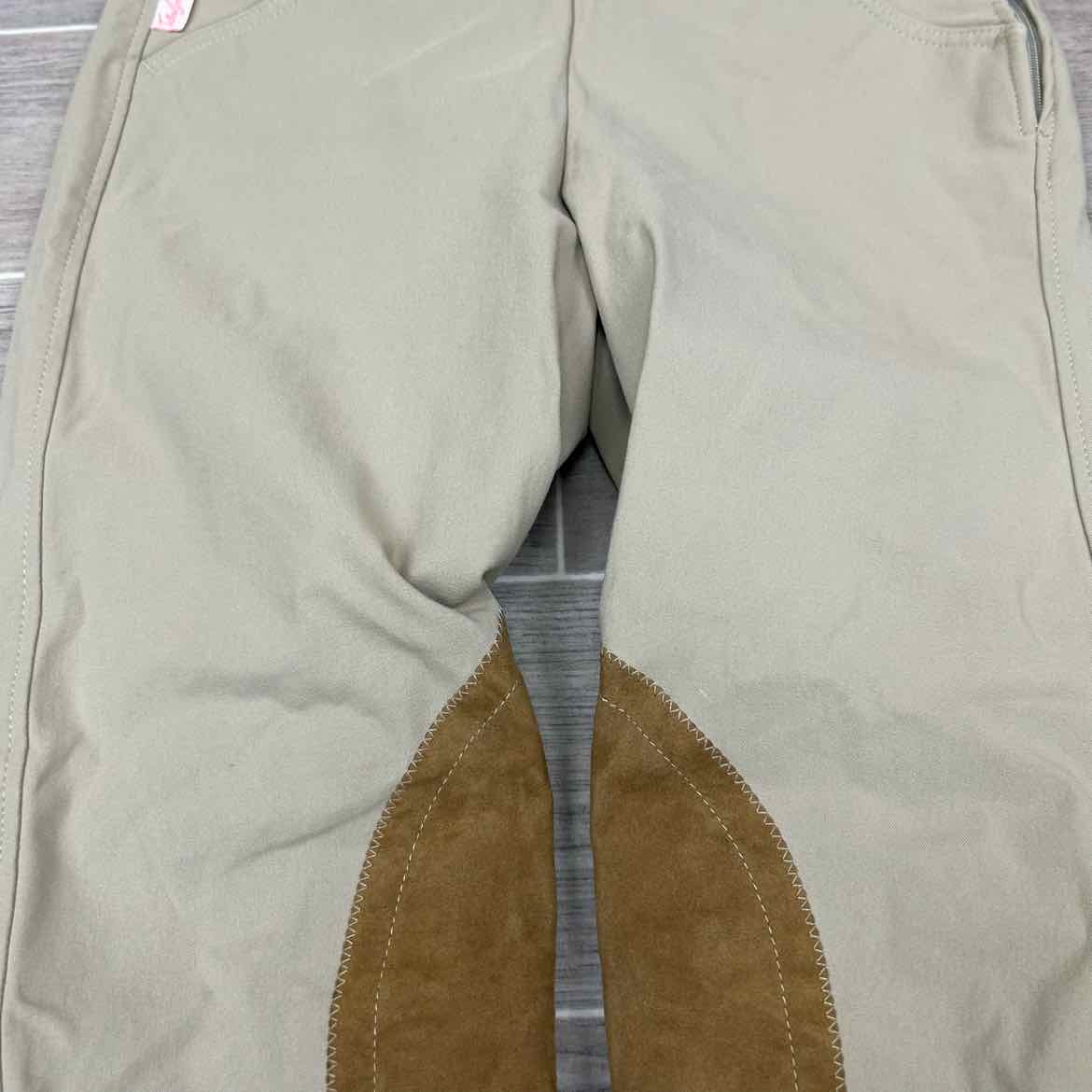 Tailored Sportsman Trophy Hunter Knee Patch Breeches, Size 24 R