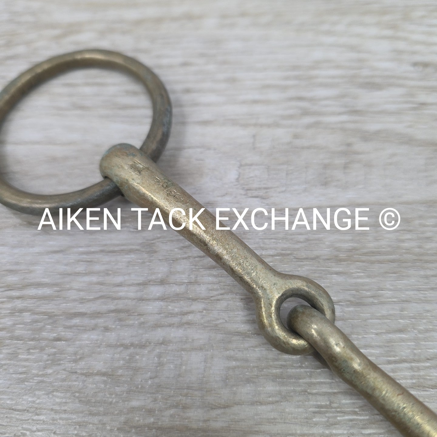 Huck Rostfrei Single Joint Loose Ring Bradoon Bit 5"