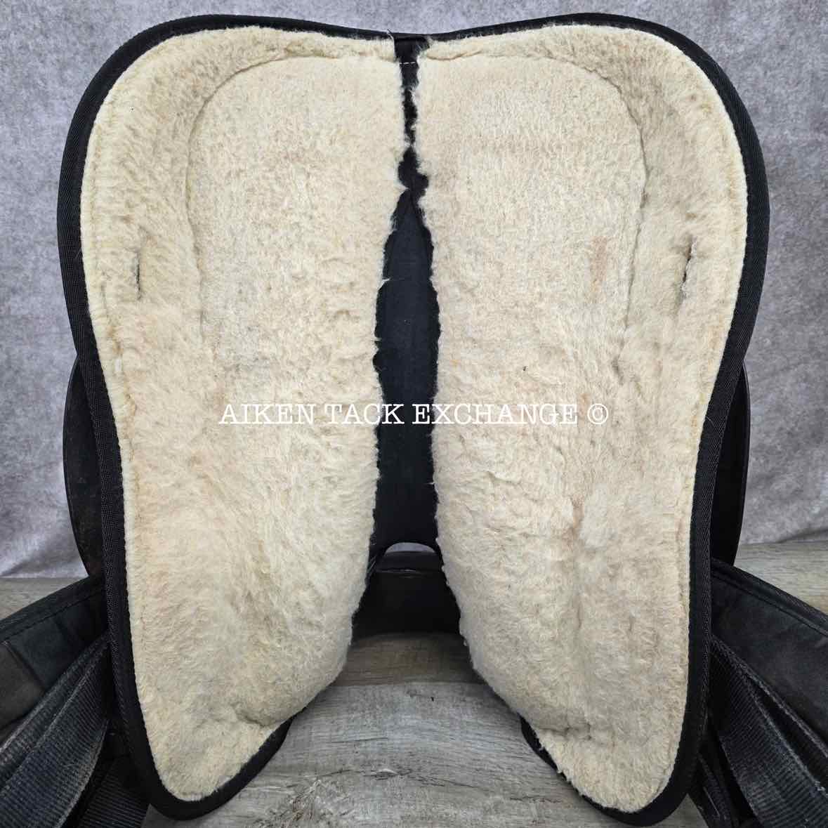 Tough 1 King Series Eclipse Western Saddle, 17" Seat, Wide Tree - Full QH Bars