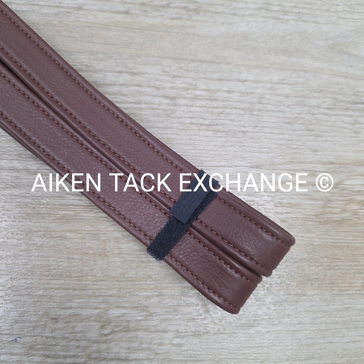 HDR Triple Covered Close Contact Stirrup Leathers, Australian Nut, 48"