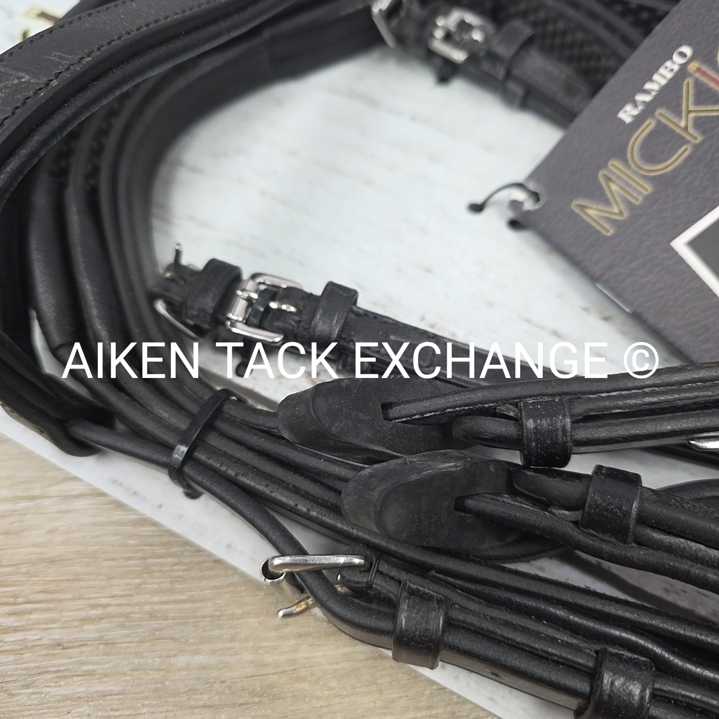 Horseware Rambo Micklem Original Competition Bridle, Black, Size Pony
