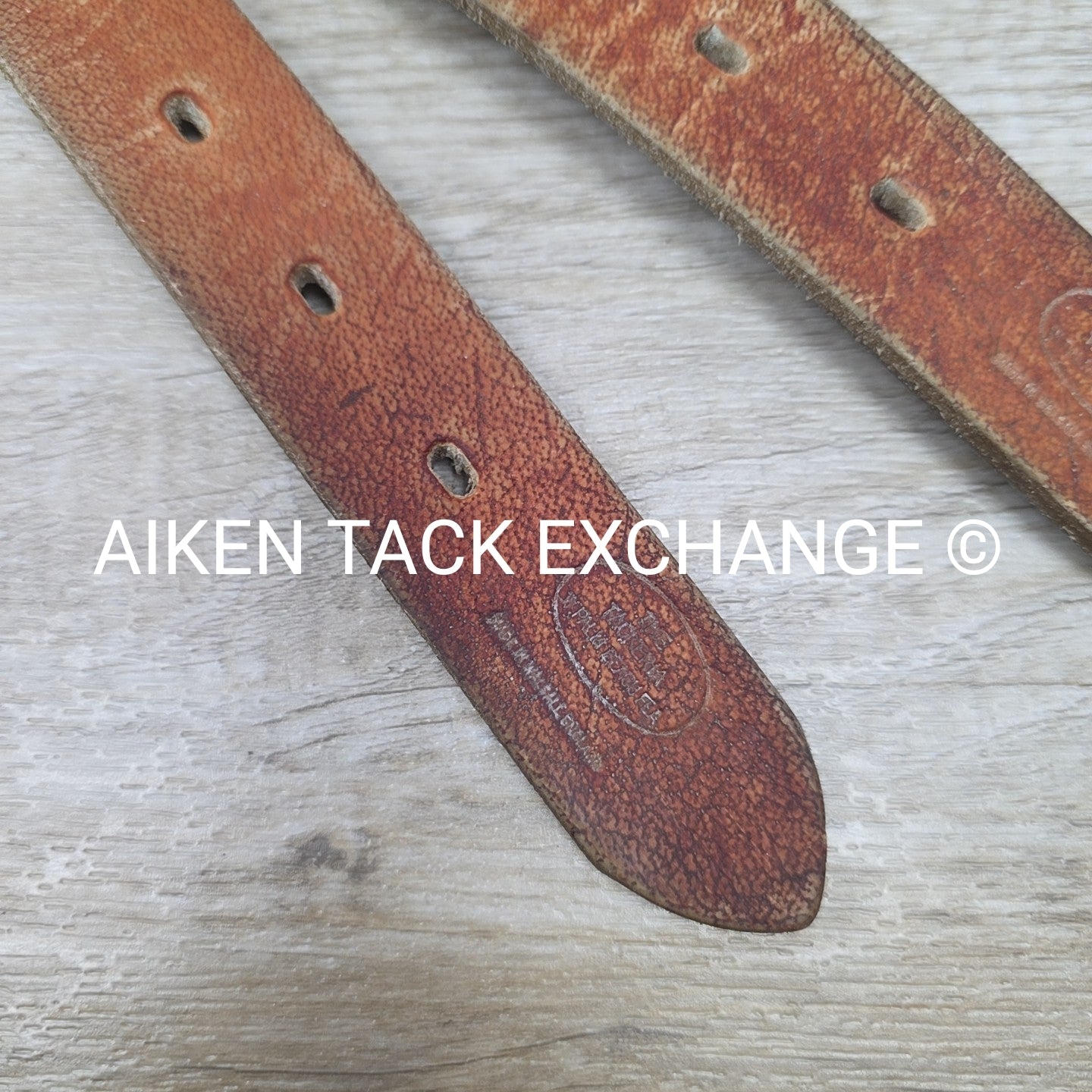 The Tackeria Buffalo Stirrup Leathers, Brown, 60"