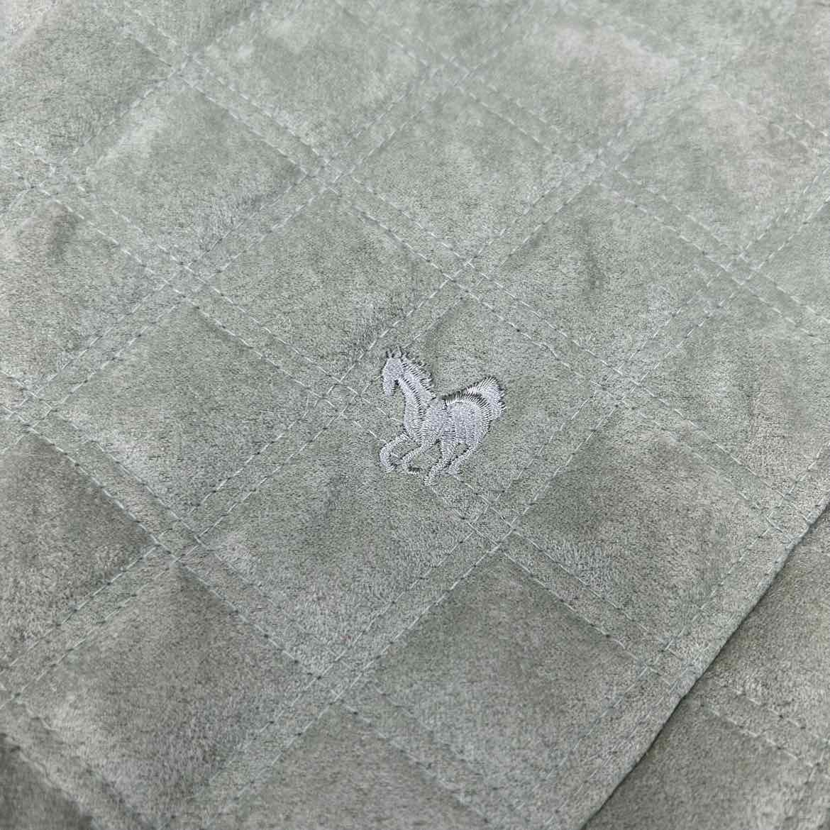 PRI Micro-Suede Quilted Vest, Size Large