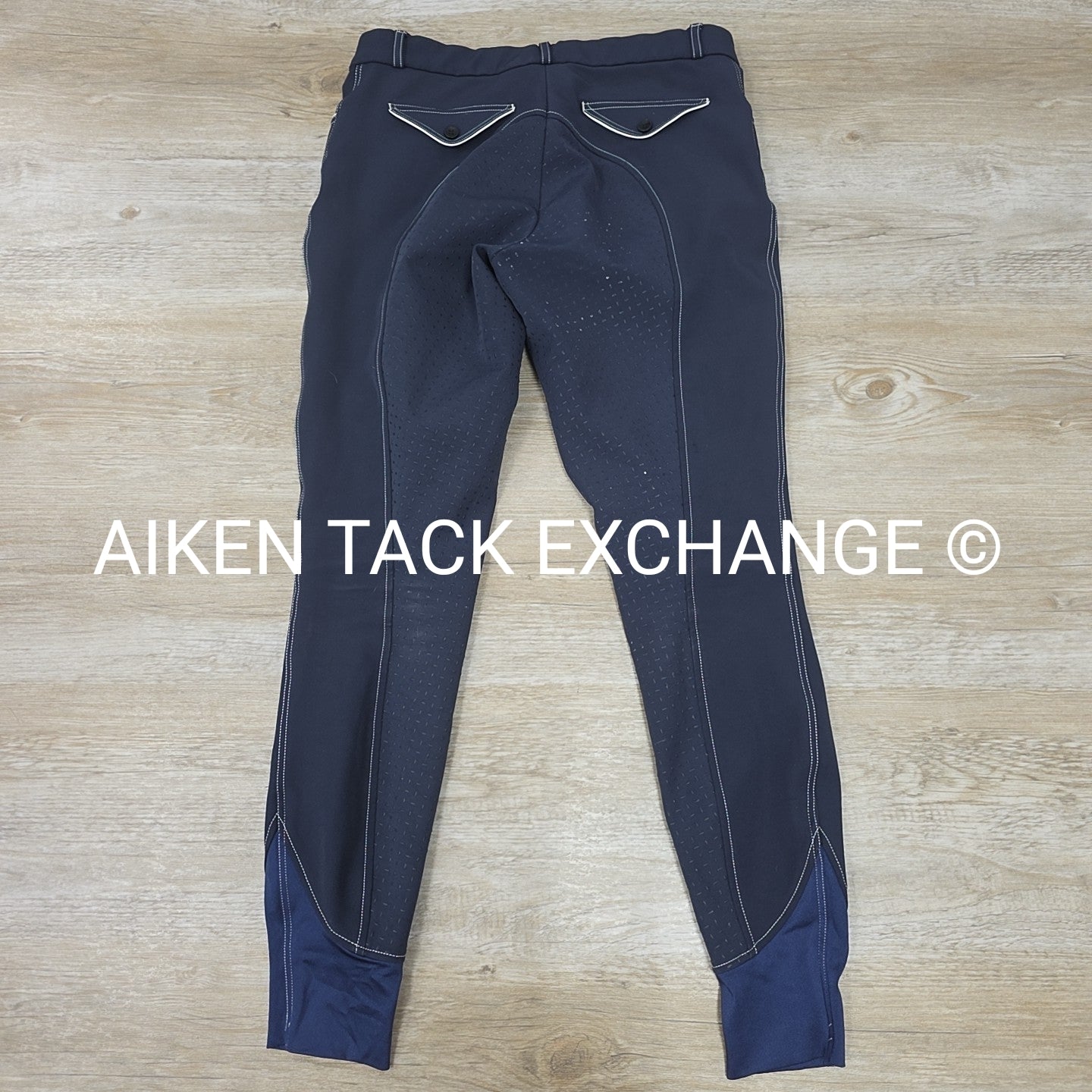 KL Select USG Silicone Grip Full Seat Breeches, Size 30 L