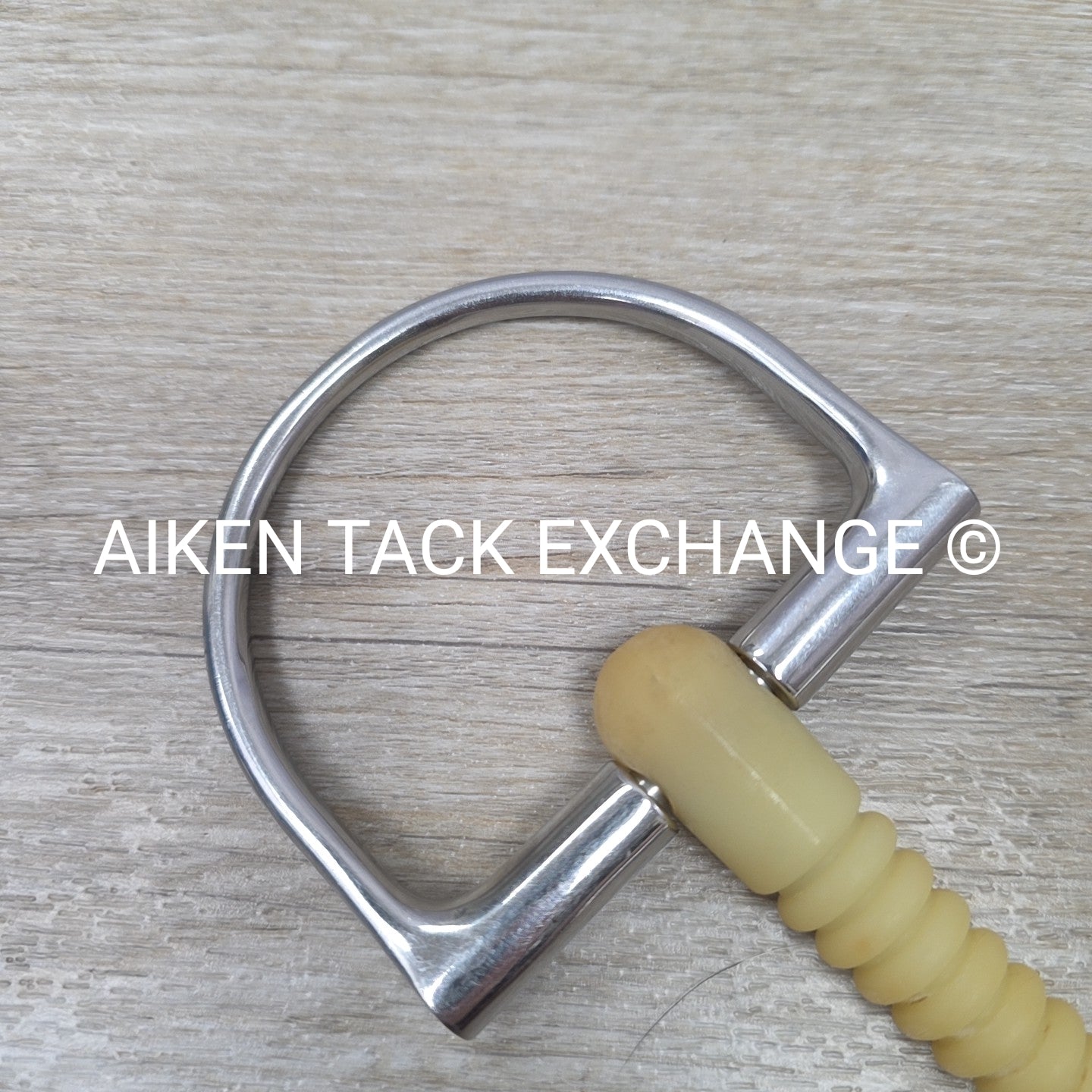 Happy Mouth Ribbed Mullen Mouth D Ring Bit 5"