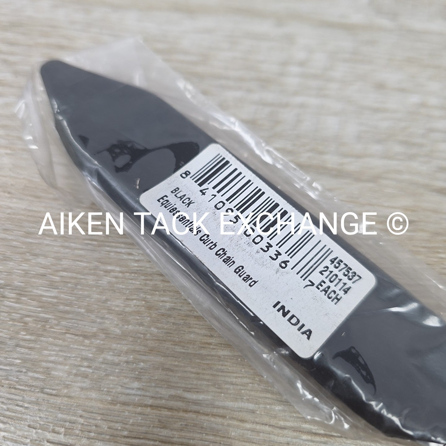Rubber Curb Chain Guard, Black