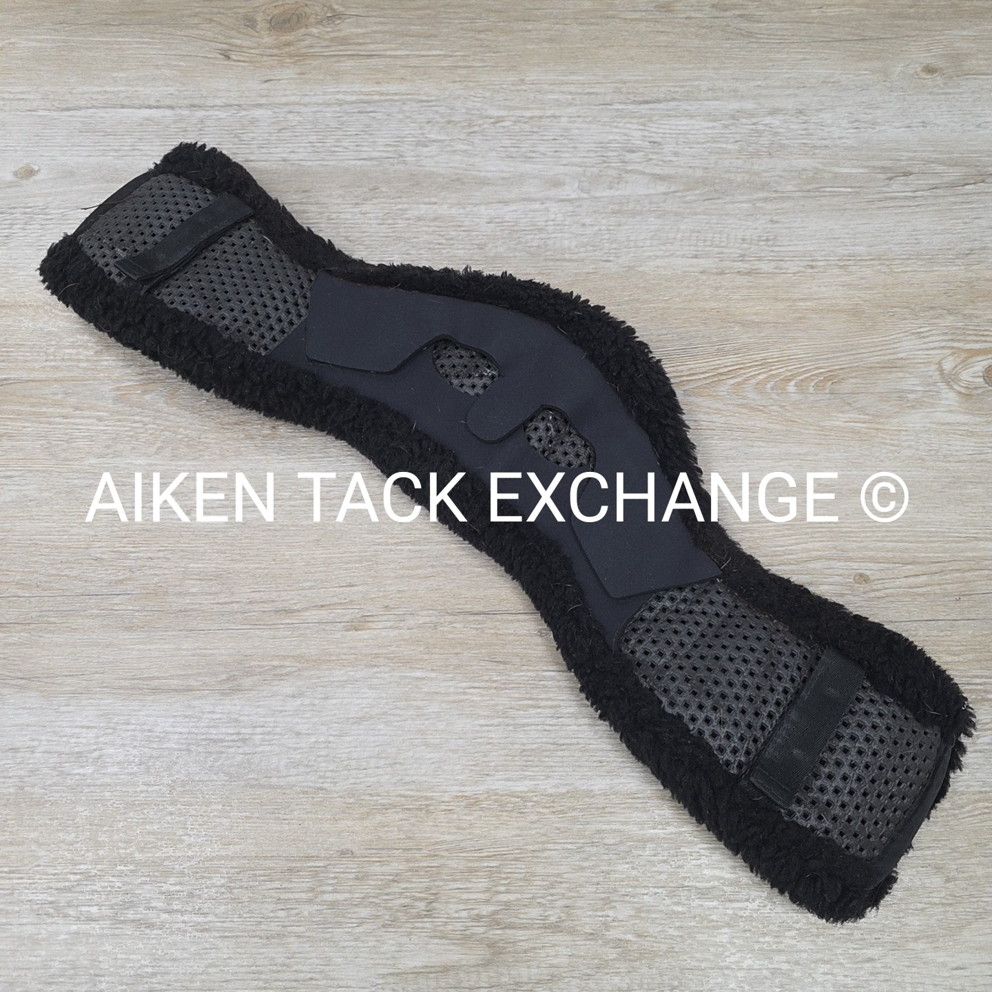 Total Saddle Fit Fleece Girth Cover, Black, 28"