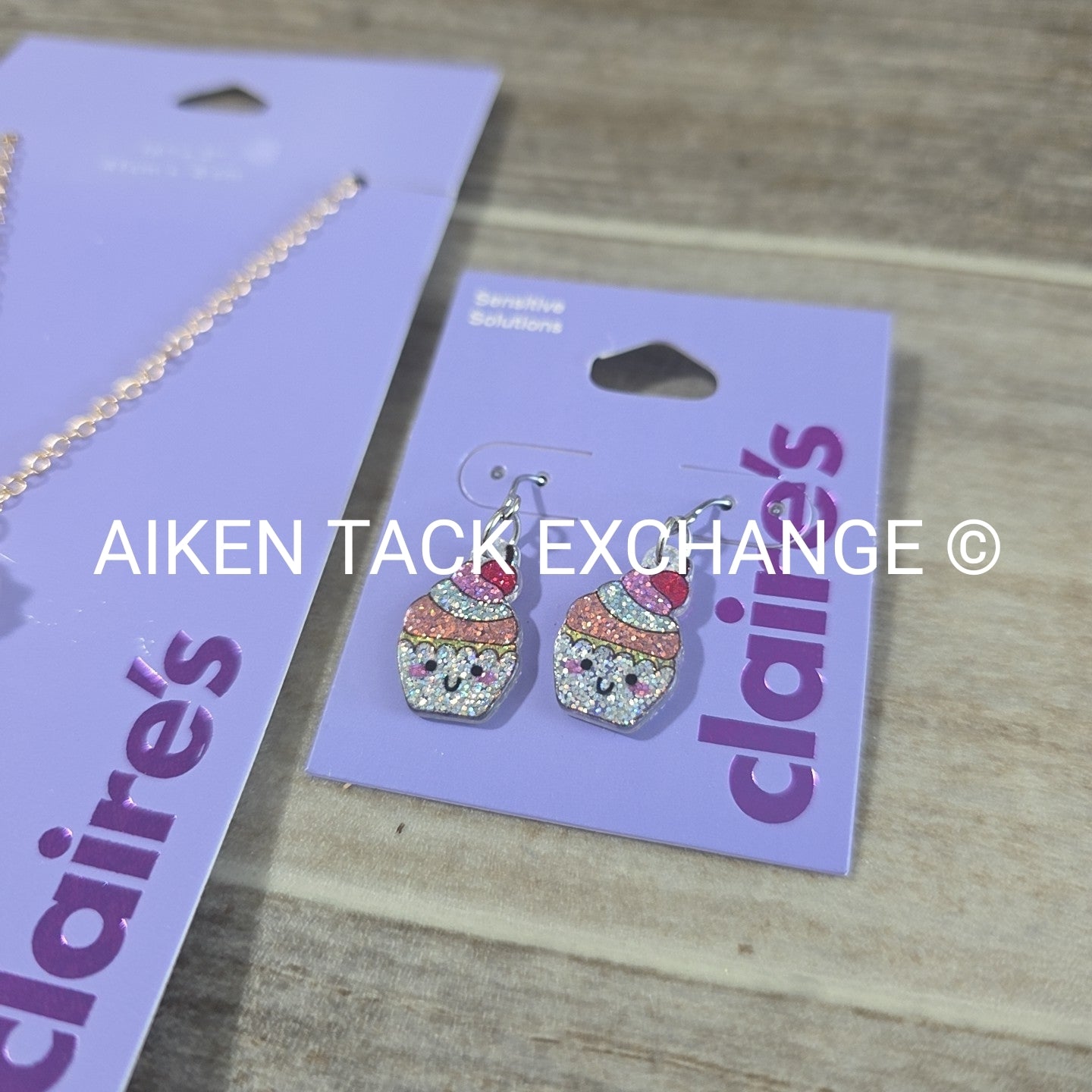 Claire's Necklace + Earring Set