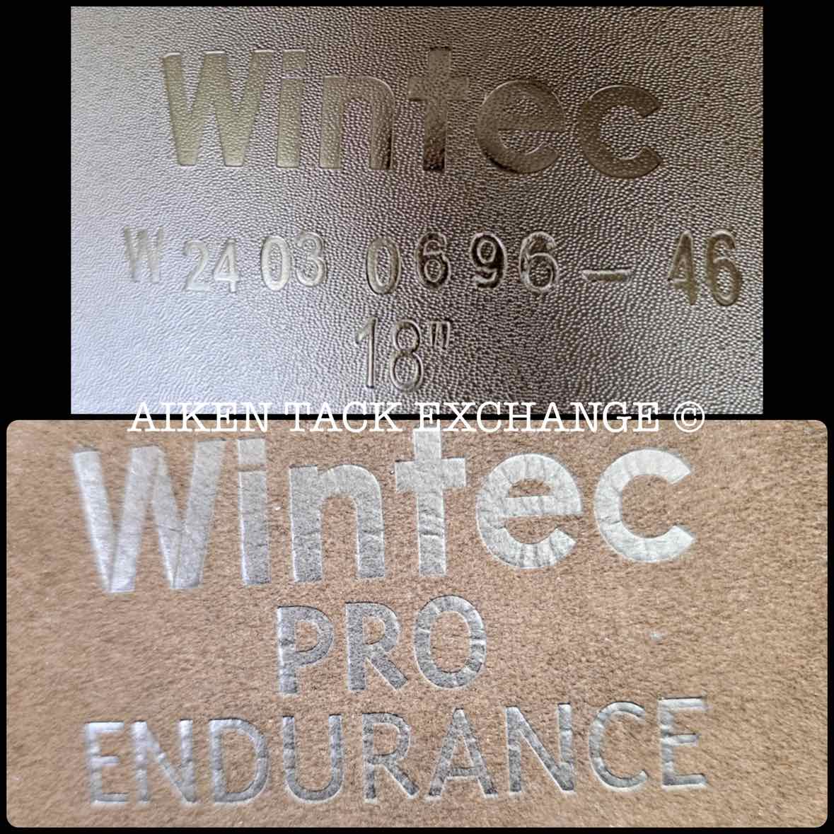 **SOLD** 2024 Wintec Pro Endurance Saddle with HART, 18" Seat, Adjustable Tree - Changeable Gullet, CAIR Panels