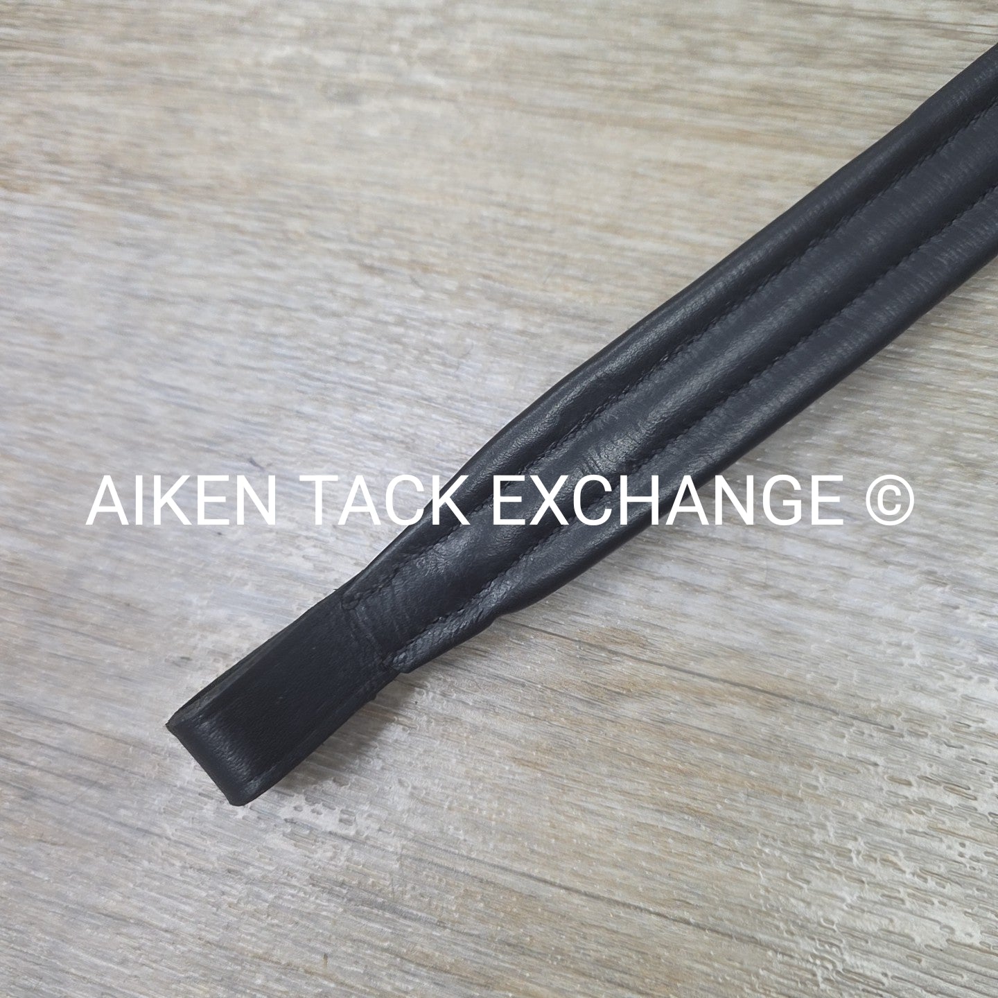 Padded Browband, Black, Size 15"
