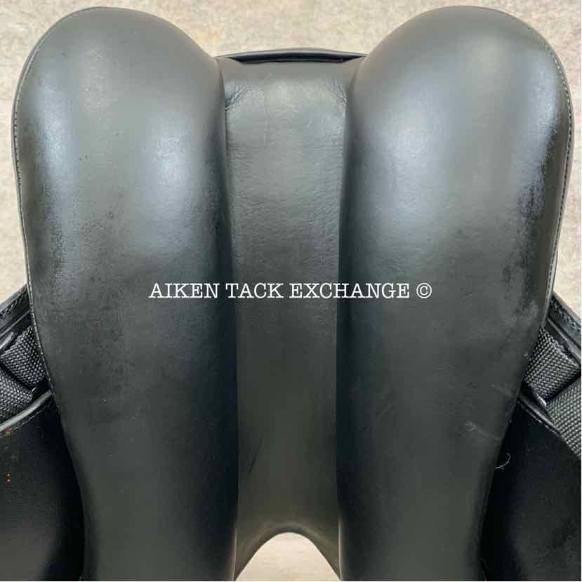 2009 Schleese Victory Dressage Saddle, 16.5" Seat, Short Flap, Adjustable AdapTree, Wool Flocked Panels