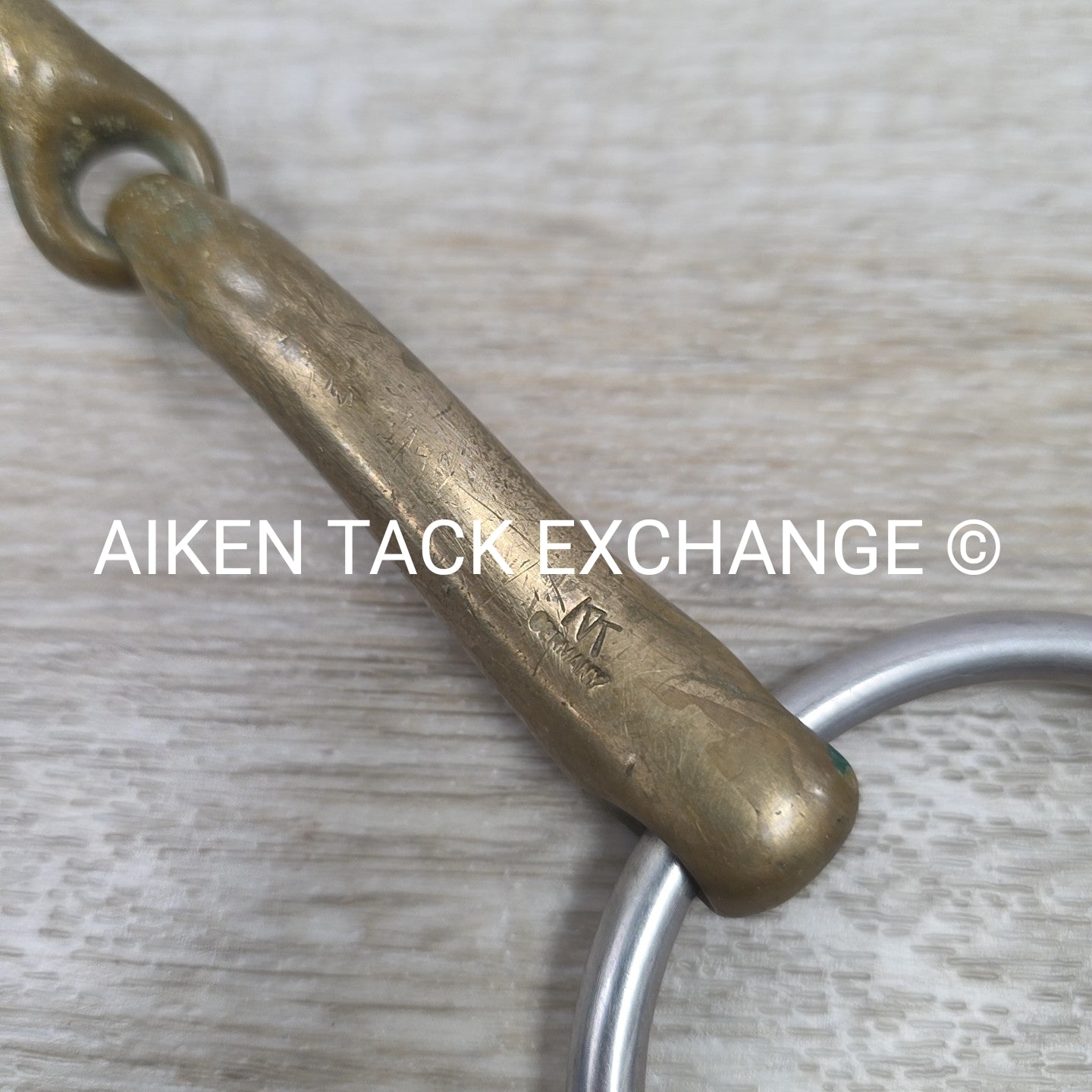 Herm Sprenger KK Single Joint Balkenhol Single Joint Loose Ring Bit 5.25"