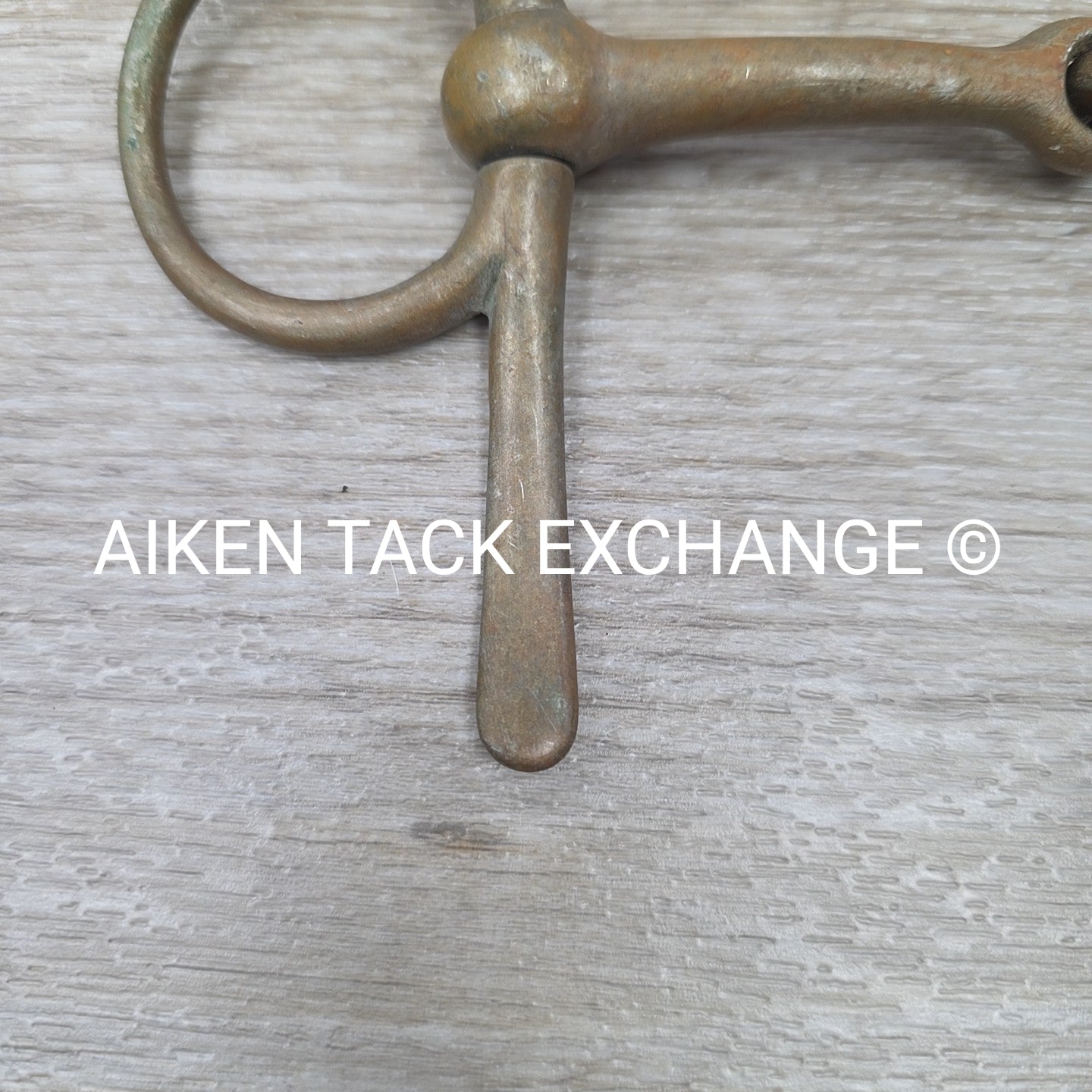 Never Rust Single Joint Half Cheek Bit 4.75"